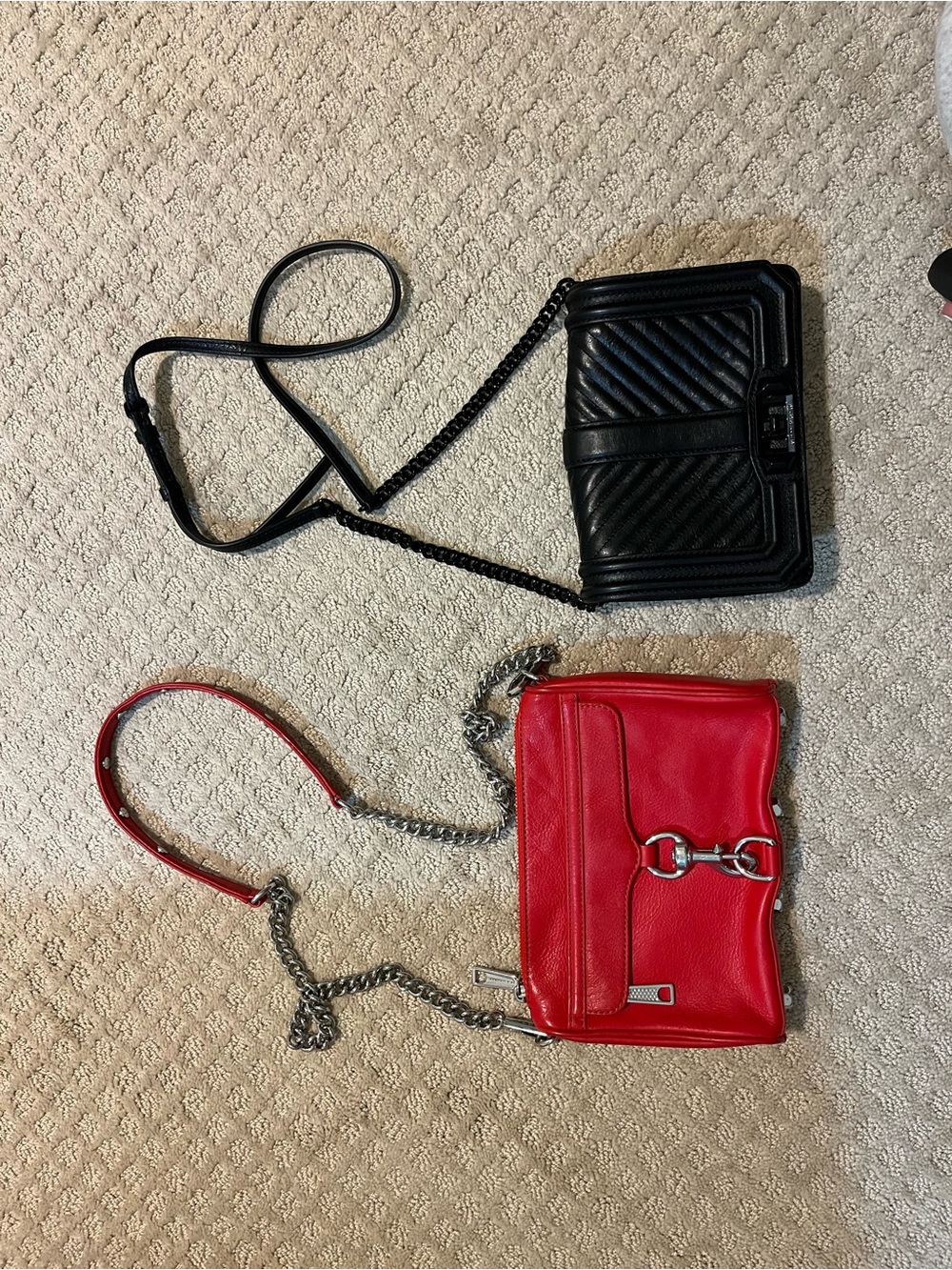 Rebecca Minkoff Love Crossbody and Mini MAC Handbags